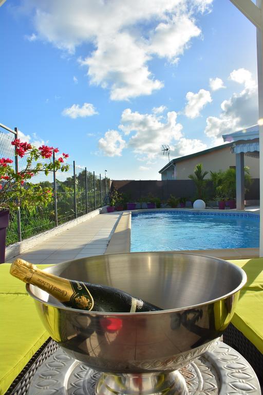 Villa Amethyste Avec Grande Piscine Privee, Jardin Clos, Parking Prive Le Robert Luaran gambar
